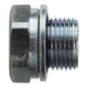 1/2-14 Hex Head Plug BSPP