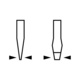 ZEBRA Slotted Screwdriver - Hexagon Blade, Impact Cap, Wrench Adapter - 0.8 x 4.5mm