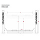 HDS -40X / 40,000lbs Capacity 4 Post Lift Extended Length