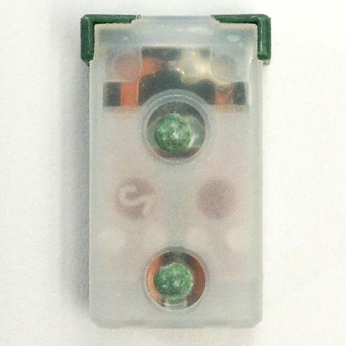 Fuse MCase Slotted Fuse 33V 40A Green