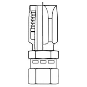 5/16 HOSE 5/8-18 SAE 45 FE SWVL