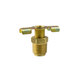 Brass Drain Cocks - Back Seating Type - 1/8 Inch Male Pipe Thread (MPT)