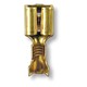 Female Spade Connector Non-Insulated with Tab 3MM