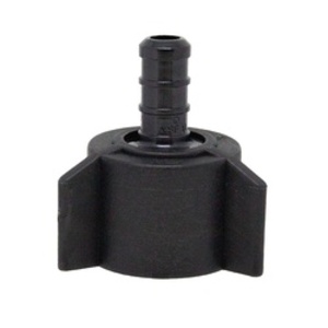 Black 1/2" x 1/2" Pex Female NPSM Adapter