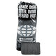 Industrial-Quality Steel Wool Hand Pads, #00 Very Fine, Steel Gray, 16 Pads/Sleeve, 12/Sleeves