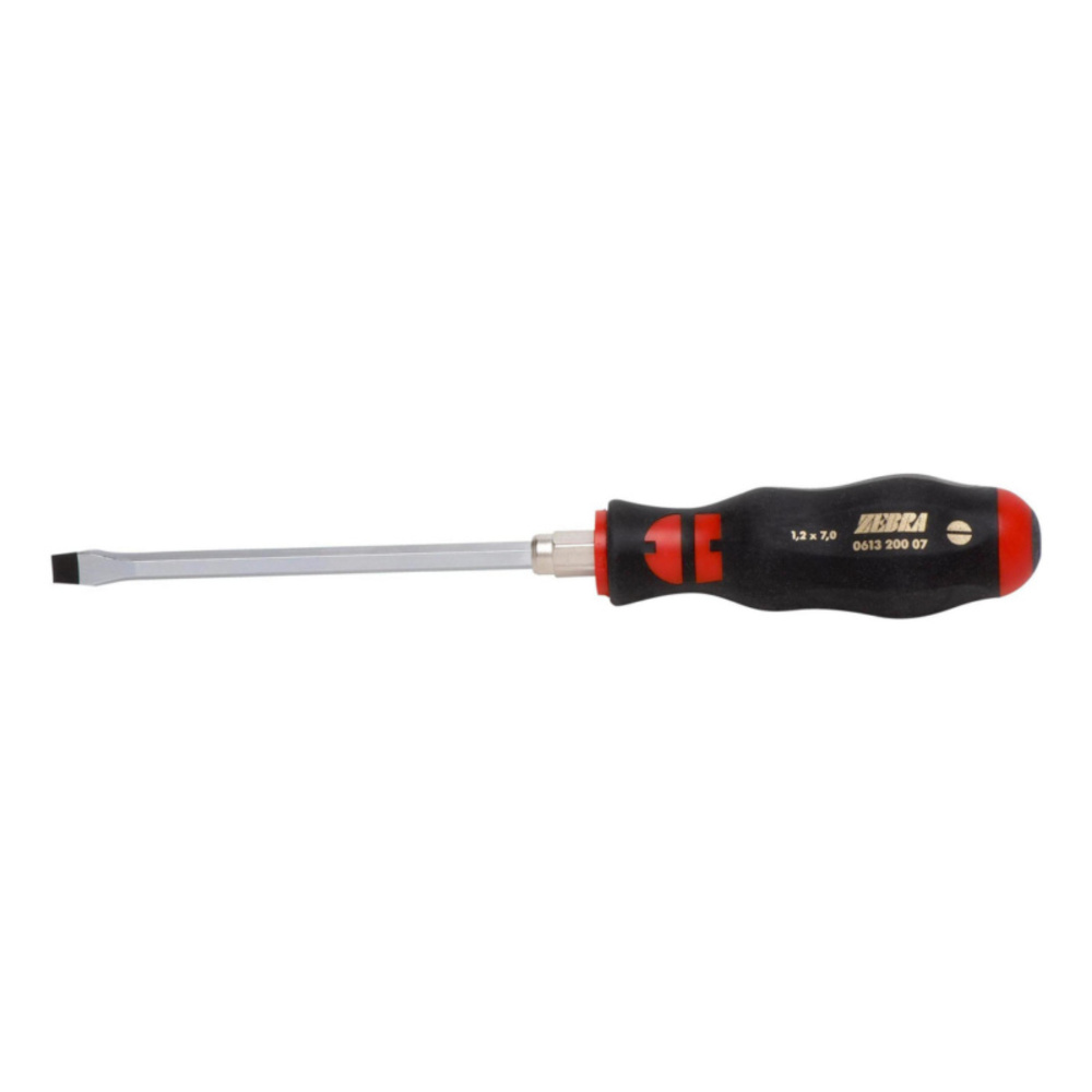 Zebra 3K Hexagon Blade Slotted Head Screwdriver 0.6mm x 3.5mm