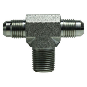 JIC MALE BRANCH TEE- 1/2 JIC X 1/2 MPT