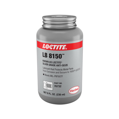 Loctite® Silver Anti-Seize Lubricating Compound, 8 oz.  Protects to1600°F