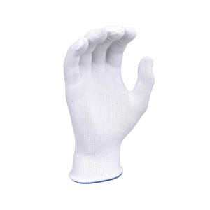 NSI White Thermal Knit Liner Inspection Glove 12 Pair - White