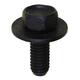 Body Bolt Hex Head Sems Phosphate M6-1.0x16mm