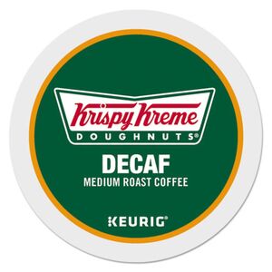 Krispy Kreme Doughnuts Classic Decaf Coffee K-Cups, Medium Roast, 24/Box