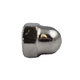 Dome Nut Brass M6-1.00xM10 CHRM DIN1587