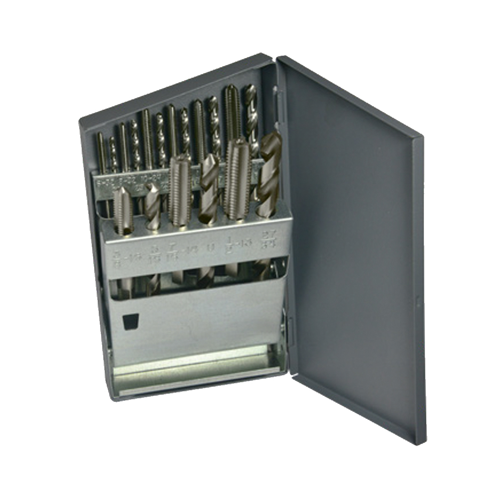 18PC 303 JOB DRL PLUG HAND TAP SET