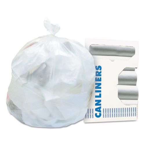 High-Density Waste Can Liners, 56 gal, 16 mic, 43