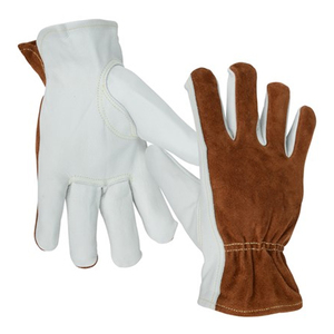 NSI Select Grade Grain Cowhide Leather Driver Gloves, 2XLarge