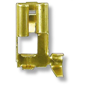 Female Spade Connector Non-Insulated 90 Degree
