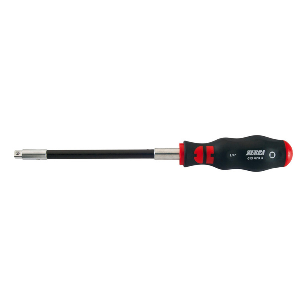 ZEBRA Screwdriver with 1/4 Inch Quick - Change Chuck - Flexible