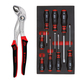 ZEBRA MULTI SCREWDRIVER ASSORTMENT & WATER PUMP PLIERS BUNDLE