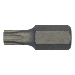 Torx Bit with Hole - TX27, 1/4 Inch Drive, 30mm Length