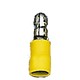 Male Bullet Connector Yellow