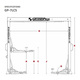 GP-7  GrandPrix Series 7000lbs Capacity 2 Post Lift - 106.5