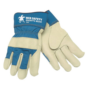 Memphis Snort'n Boar Pigskin Leather Palm Work Gloves - Large