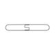 Clip-On Dust Mop Frame, 36w x 5d, Zinc Plated