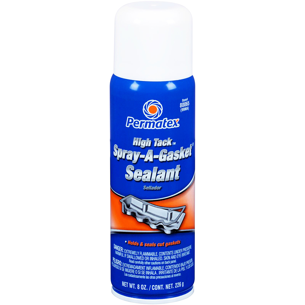Permatex High Tack SprayAGasket Sealant 8oz. Rubber / Molding