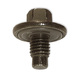 Drain Plug 14MM Wrench X M12 Diameter X 1.75 Thread Pitch with Inset Gasket