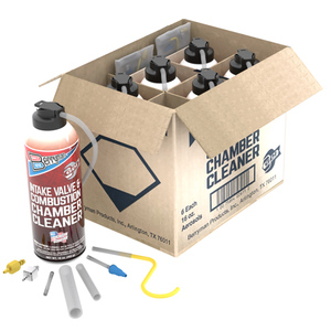 Berryman Intake Valve and Combustion Cleaner Kit - Contains (6) AerosolCans And (3) Hose Kits