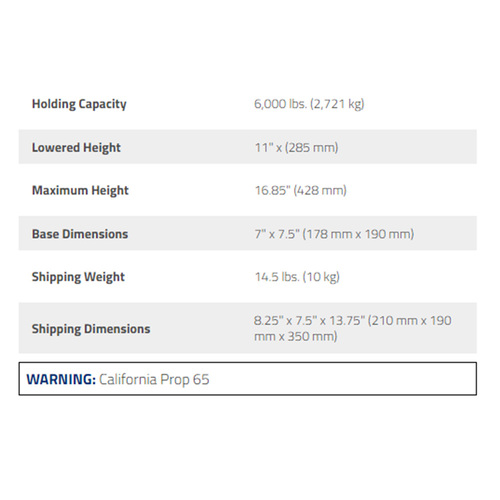 RJS-3T / 3 Ton Jack Stands / PAIR