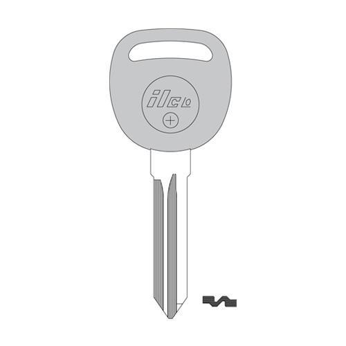 Key Blank B111Pt  Pontiac
