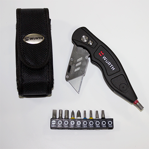 Trapezoidal Blade Knife and Bit Set