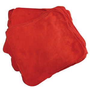 Red Shop Towels, 50 Bag