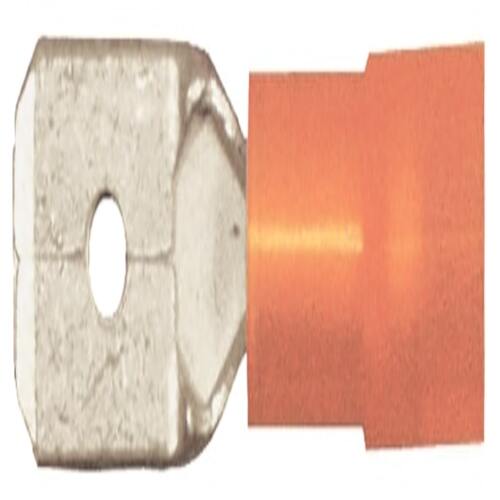 Red Male Spade Nylon 1/4