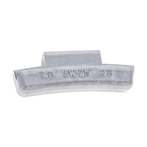 AW Series Zinc Coated Wheel Weight 1 Ounce