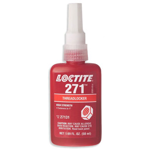 Loctite® 50 ml Bottle Red Threadlocker 271