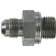JIC TO METRIC MALE CONNECT- TH1: 5/16 JIC TH2: 14X1.5