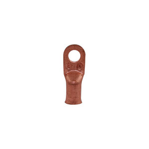 2GA, 3/8 Unplated Cop Standard Lugs