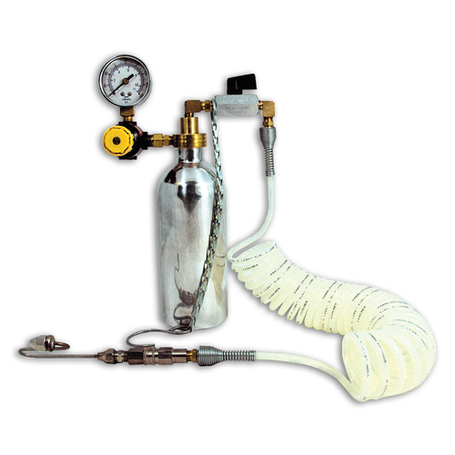 Through The Rail Fuel Canister with S tool Cleaning Tools Chemical