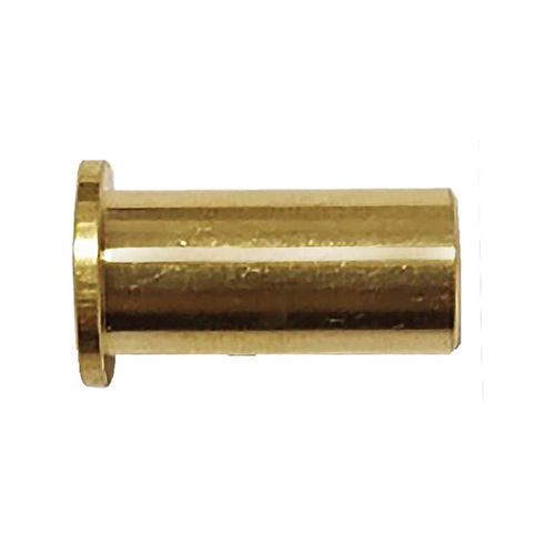 Brass Compression - Fittings (For Poly Tubing) Brass Insert - .375 Inner Deameter (ID) 1/2 Outer Diameter (OD)