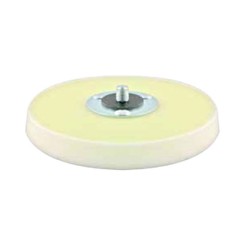 Backing Pad - Soft Riveted - Hook and Loop Fastener (HLF) - 5 Inch - No Hole - 5/16-24 Inch Male Riv