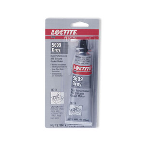 Loctite® Grey Temperature Resistant -75°F to 625°F RTV Gasket Maker andSealant, 70 ml Tube