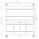 Hd-9SW / 9,000lb Capacity 4 Post Dual Platfrom Lift - Wide Base -Extended Length
