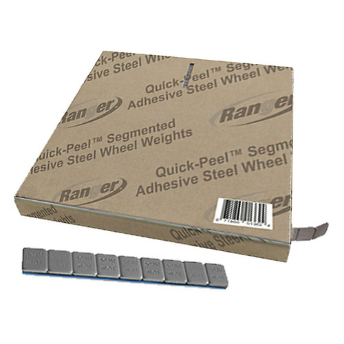 Ranger Adhesive Wheel Weights on a Roll Silver Strips & Rolls Wheel