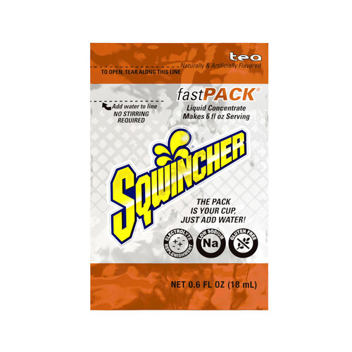 Sqwincher® Powder Pack, Tea 2 1/2 Gallon
