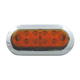 Amber Signal/Park Chrome Bezel 10 LED 7 9/16