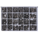 Push Type Retainers Assortment #2 - 490 Pieces