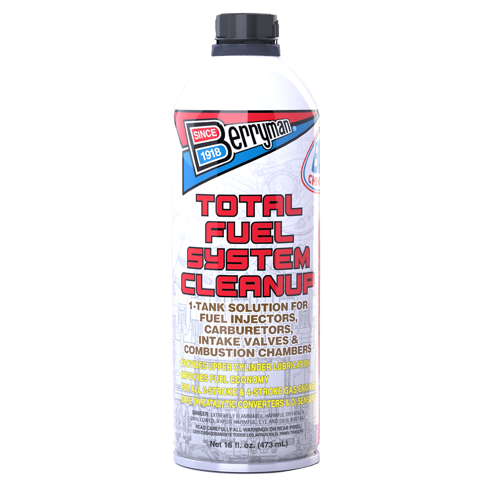 Berryman Total Fuel System Clean Up 16 fl.oz. Engine Cleaning and