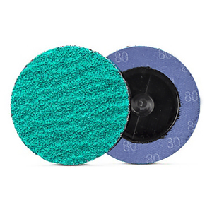 Mini Cloth Disc - Green Power Zirconia - Type 'R' - 2 Inch - 80 Grit